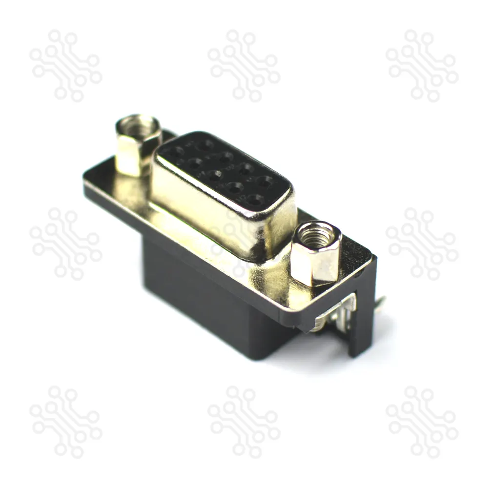 Female Serial Connector PCB Mount DB9 in Bangladesh