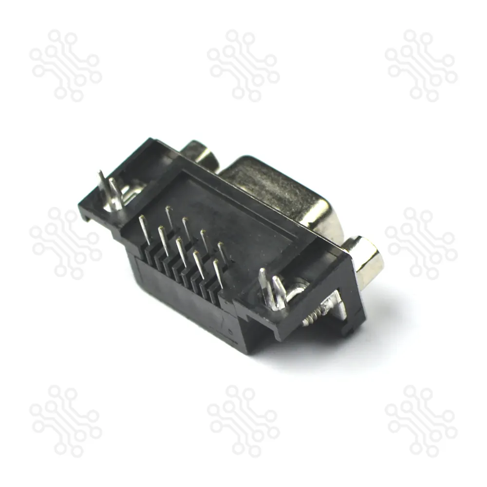 Female Serial Connector PCB Mount DB9 in Bangladesh