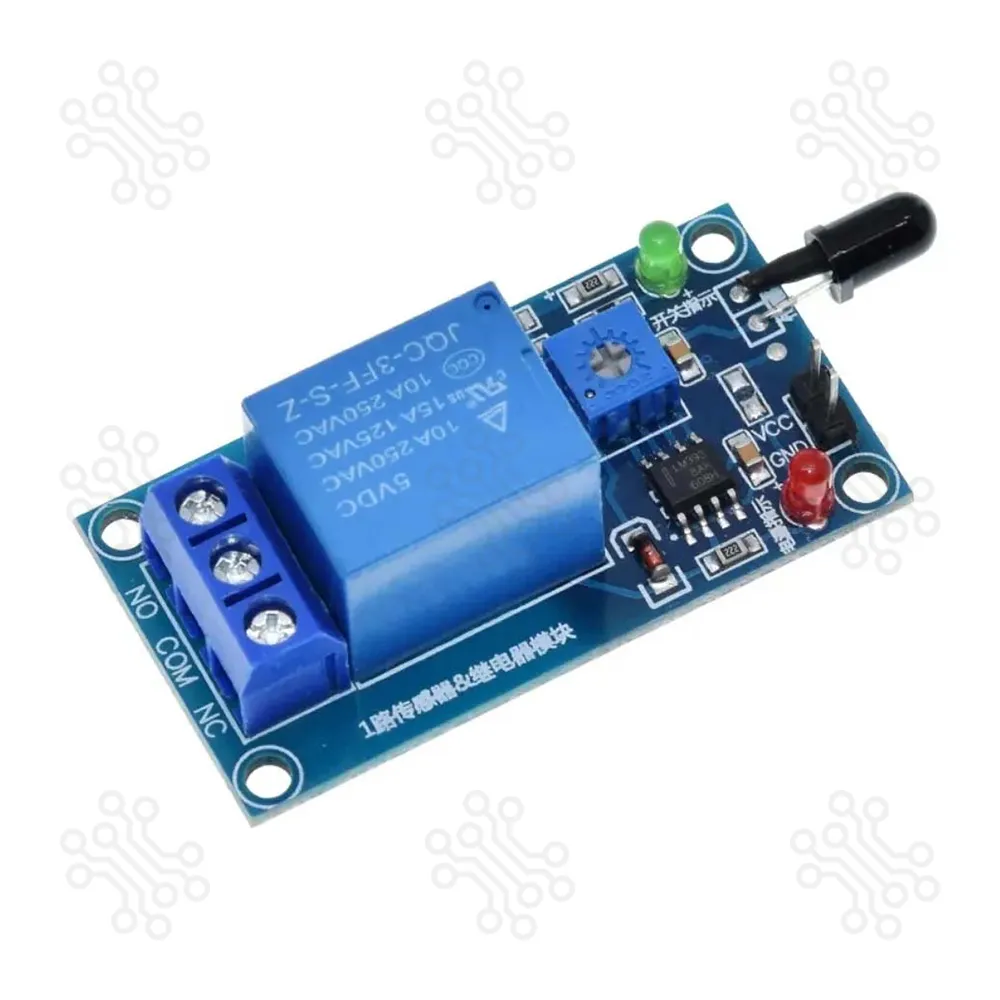 Flame Sensor Fire Detection Module 1 Channel 5V in Bangladesh