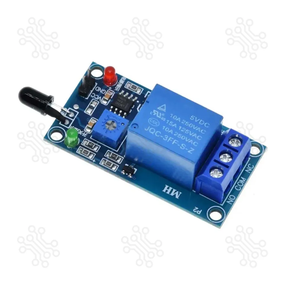 Flame Sensor Fire Detection Module 1 Channel 5V in Bangladesh
