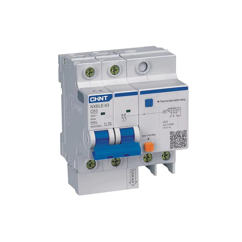 CHINT Residual Current Operated Circuit Breaker G NXBLE 63 2P C63