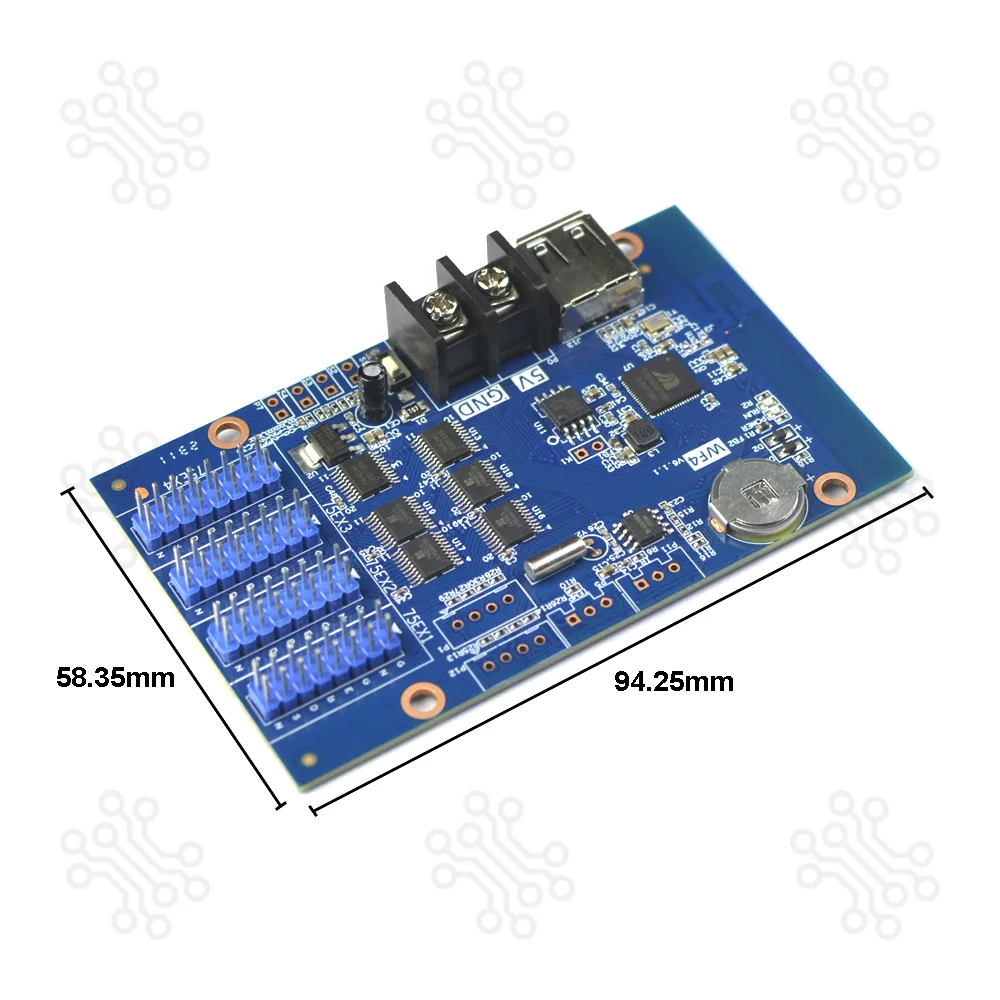 HUIDU HD WF4 WiFi 4 Line Multi Color Control Card in Bangladesh