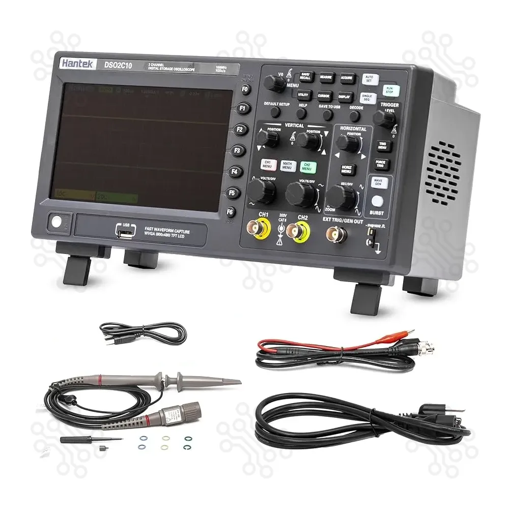 Hantek DSO2C10 100Mhz 2 Channel Digital Storage Oscilloscope