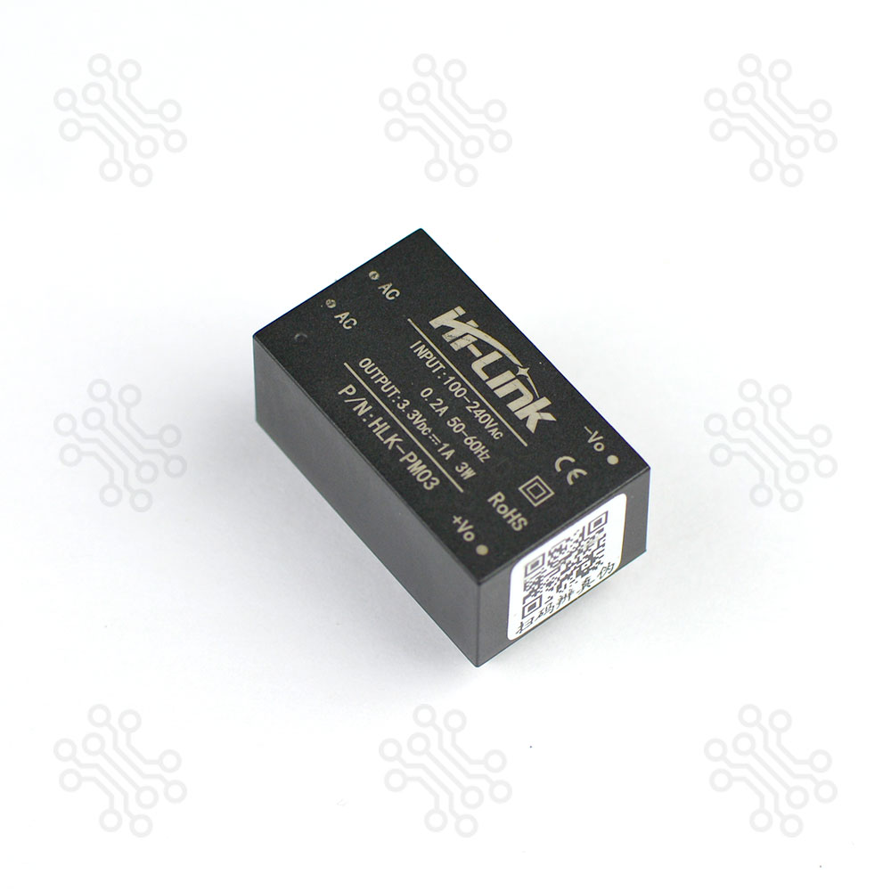 Hi Link HLK PM03 AC DC 220V to 3.3V Step Down Power Supply Module Converter in Bangladesh
