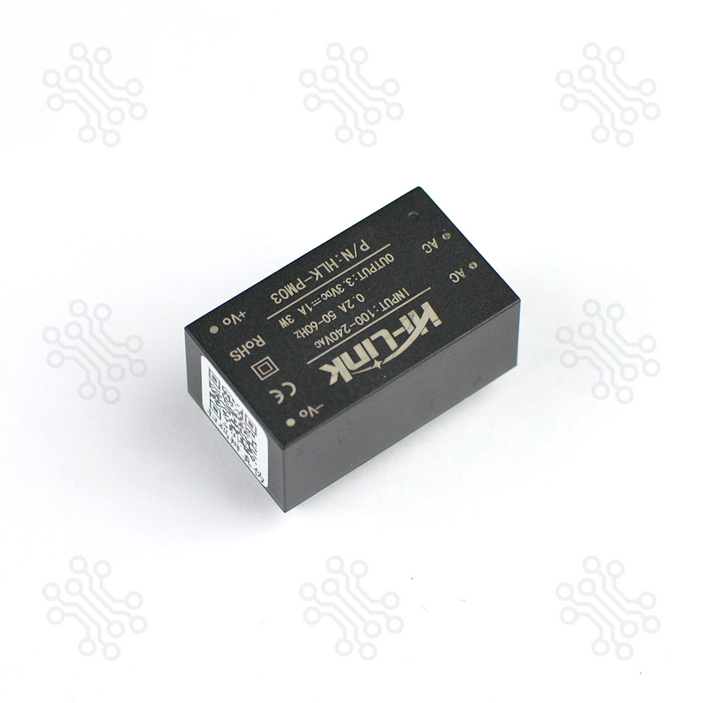 Hi Link HLK PM03 AC DC 220V to 3.3V Step Down Power Supply Module Converter in Bangladesh