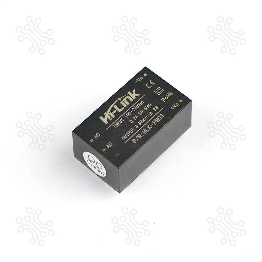 Hi Link HLK PM03 AC DC 220V to 3.3V Step Down Power Supply Module Converter