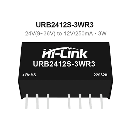 Hi LInk Isolated DC Module 12V URB2412S 3WR3 in Bangladesh