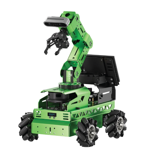 Hiwonder jetRover robot car with robotic arm, mecanum chassis