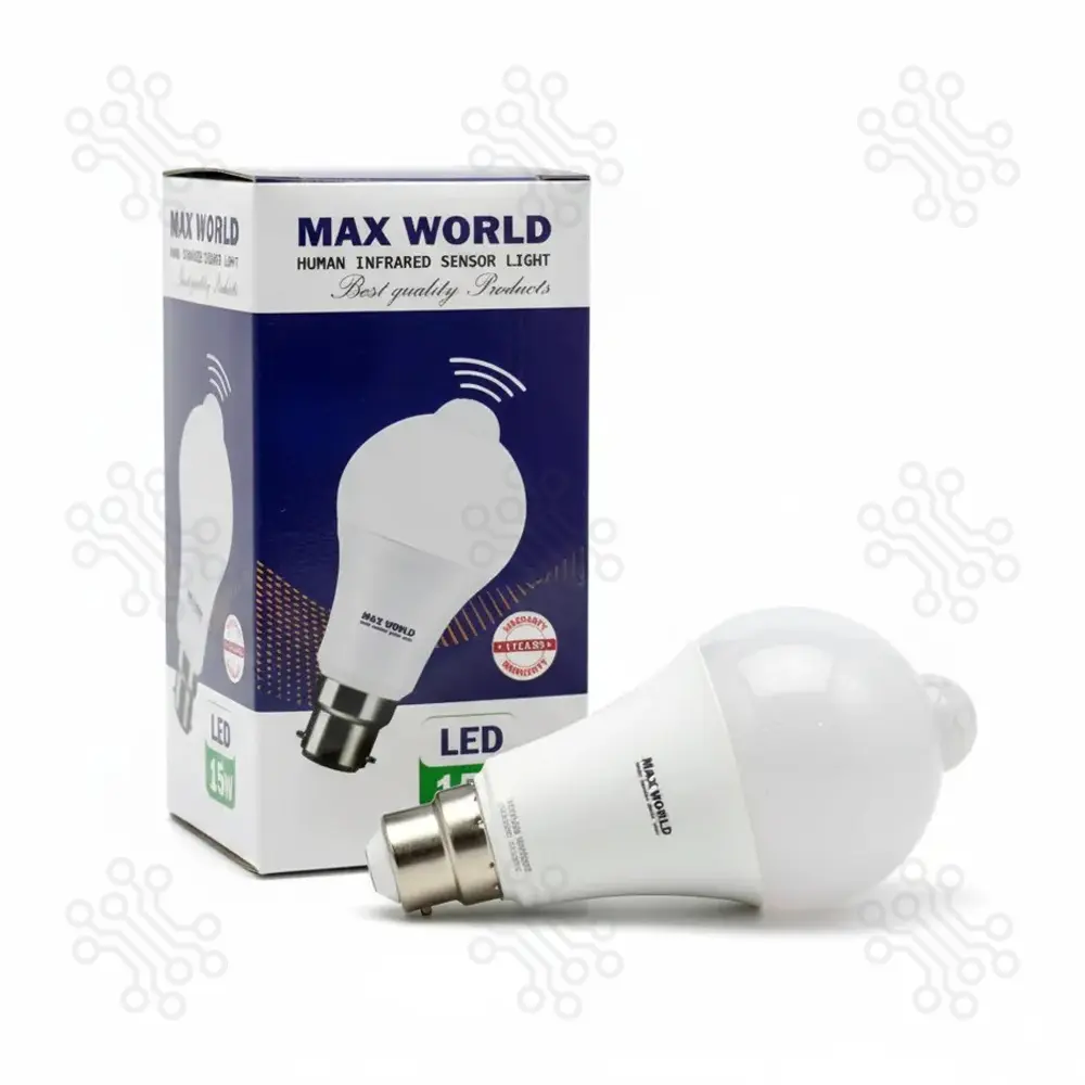 Human Infrared Motion Sensor Bulb B22 in Bangladesh