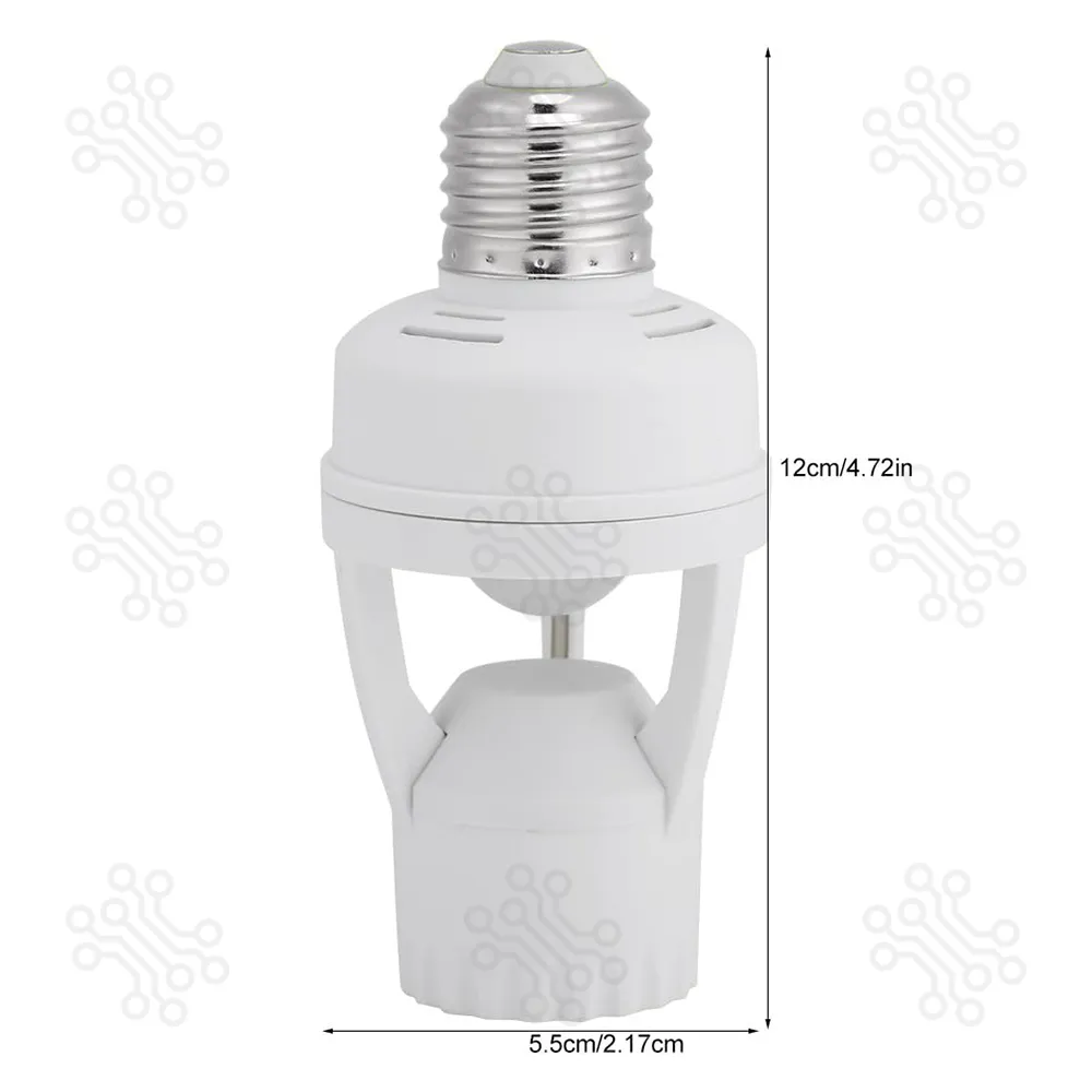 Human Infrared Motion Sensor Bulb Holder E27 in Bangladesh