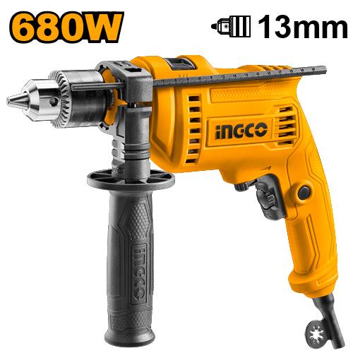 INGCO ID6808 Electric Hammer Impact Drill 680W 13mm in Bangladesh