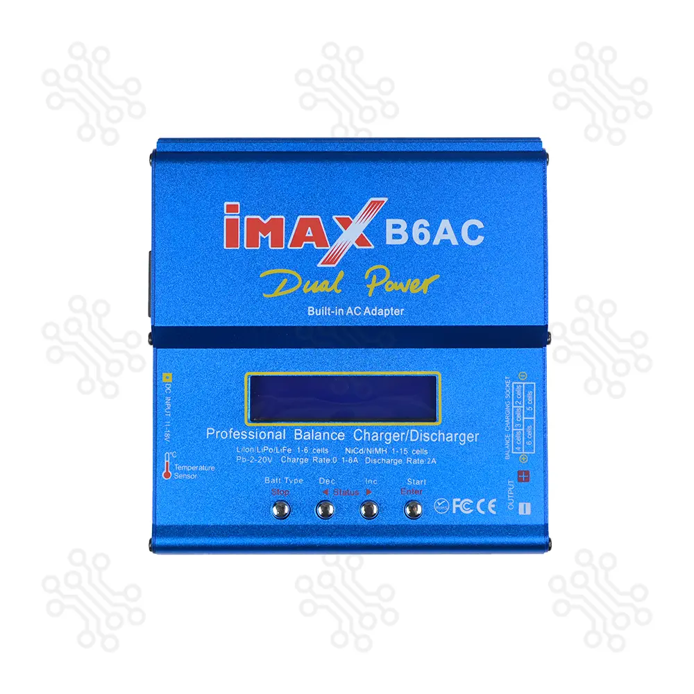 IMAX B6 AC Charger Discharger 1 to 6 Cells Dual Power 80W in Bangladesh
