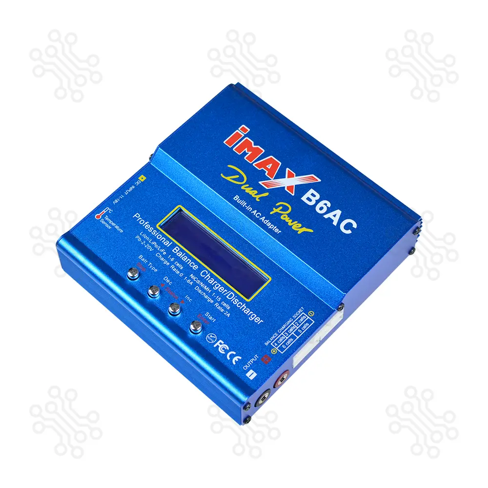 IMAX B6 AC Charger Discharger 1 to 6 Cells Dual Power 80W in Bangladesh