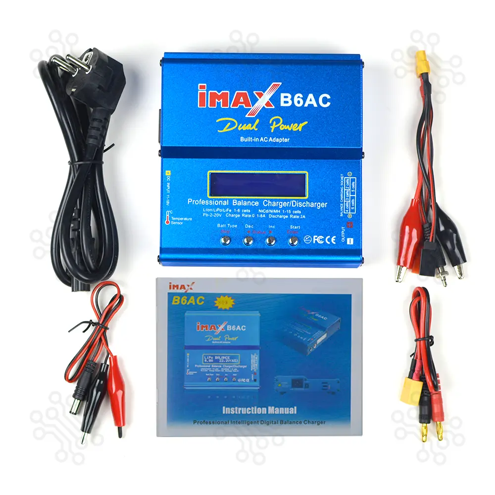IMAX B6 AC Charger Discharger 1 to 6 Cells Dual Power 80W in Bangladesh