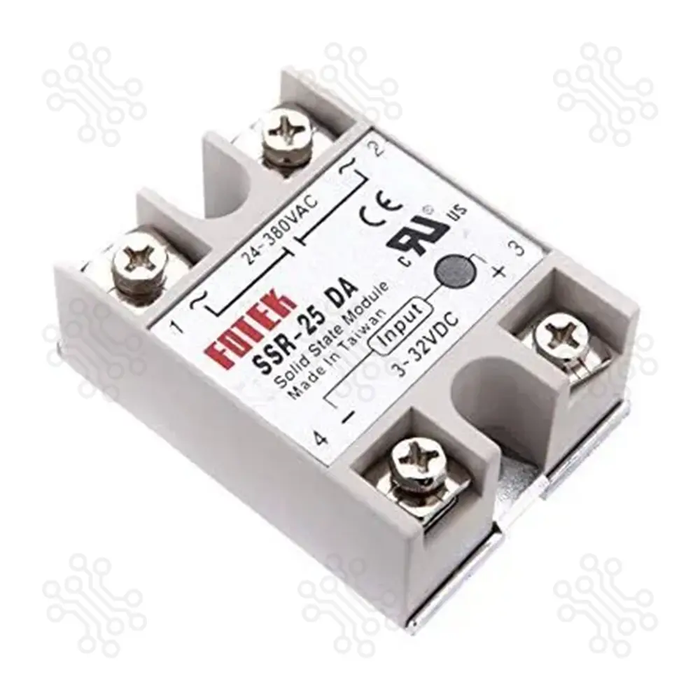 Industrial Soild State Relay Module Single Phase SSR 25DA