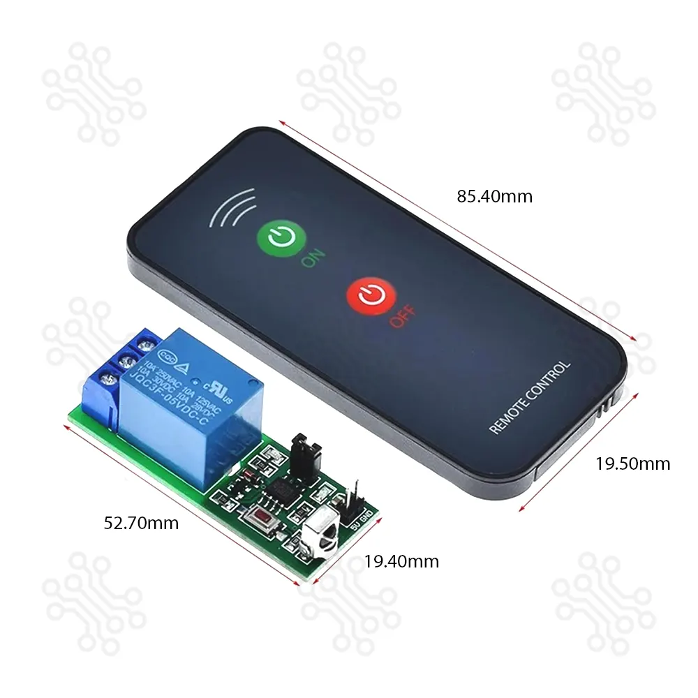 Infrared Receiver 1 Channel Relay Driver in Bangladesh