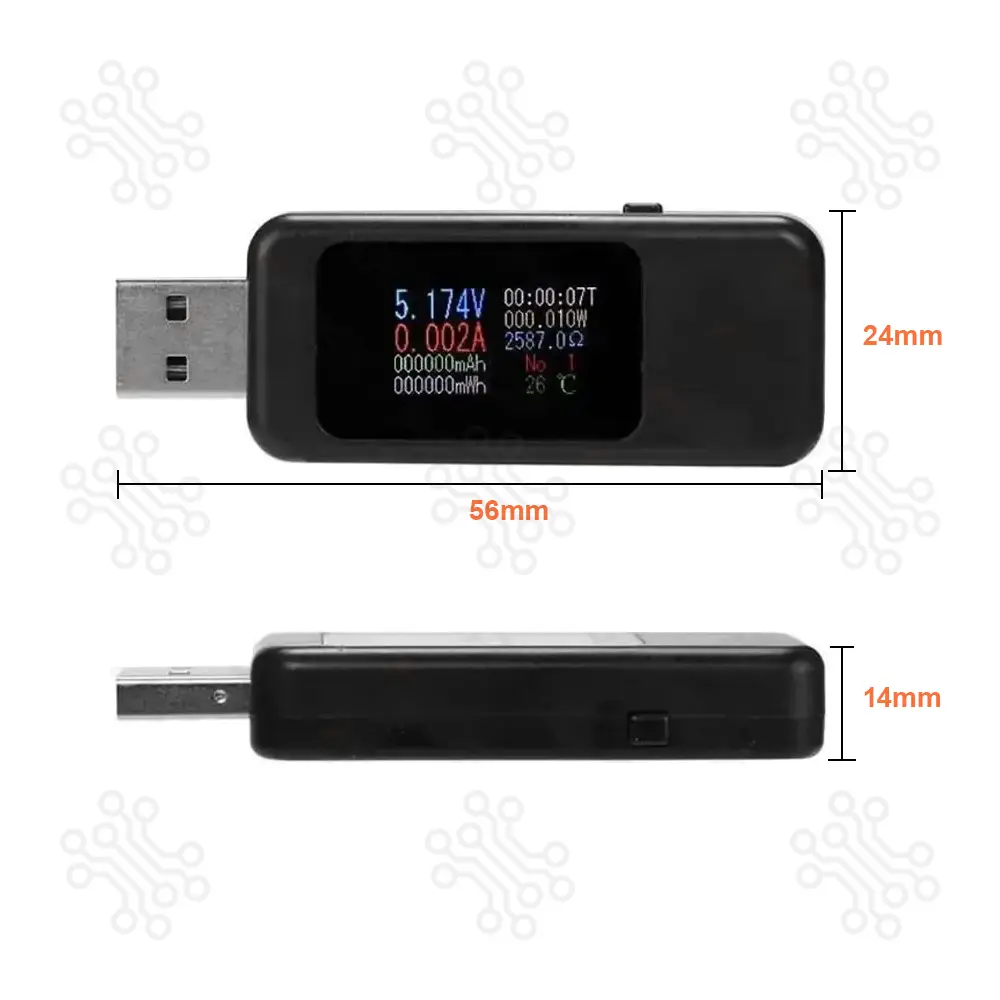 KWS MX18L 10 in 1 Digital USB Tester in Bangladesh