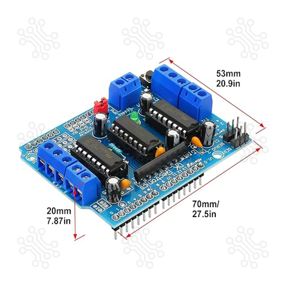 L293D DC Motor Driver Shield in Bangladesh
