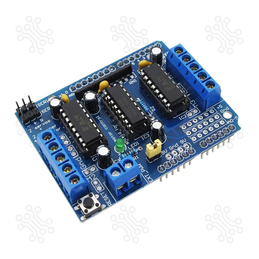 L293D DC Motor Driver Shield
