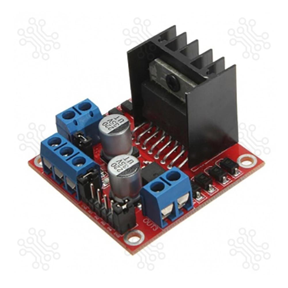 L298N Motor Driver Red