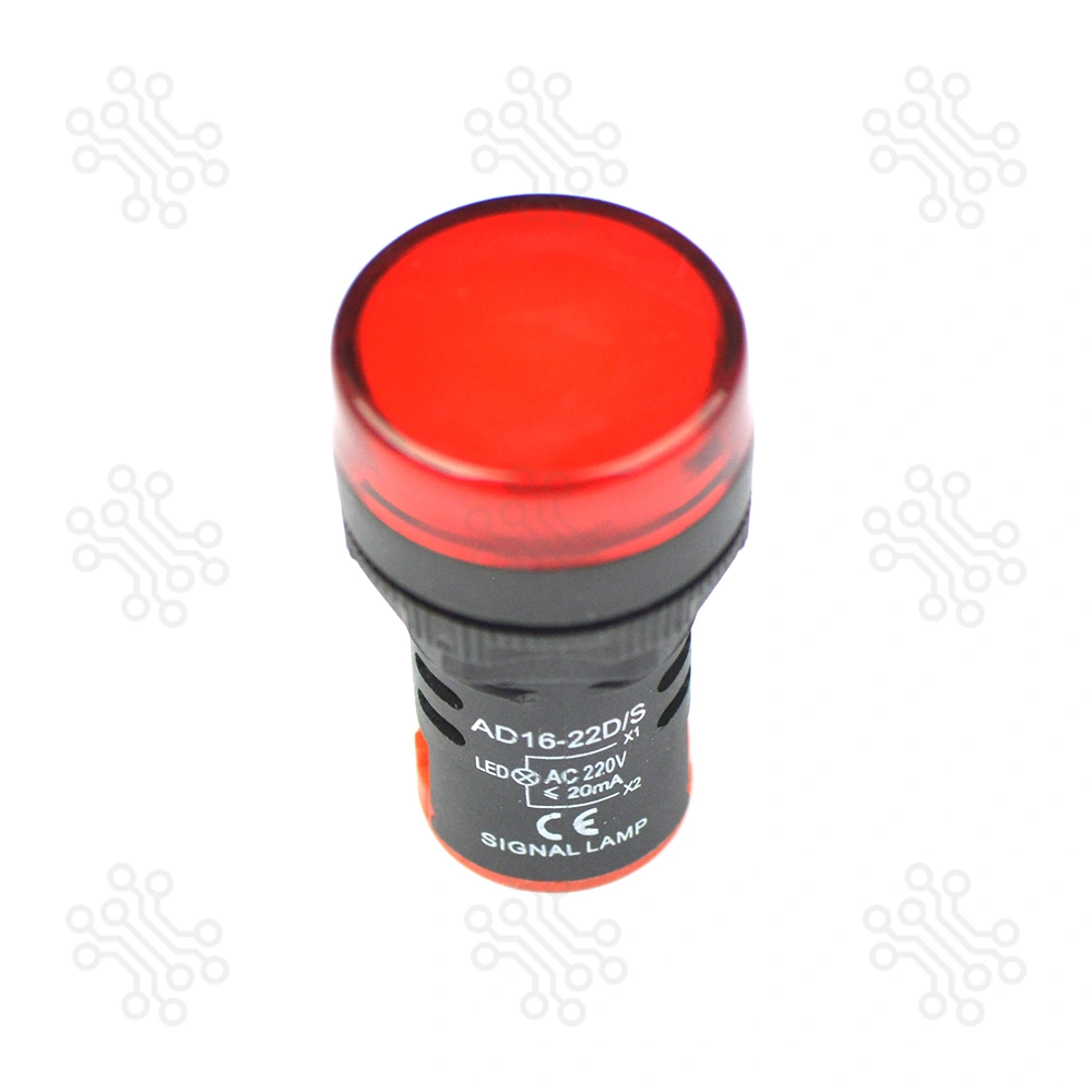 LED Signal Indicator Light Lamp Red 220V in Bangladesh