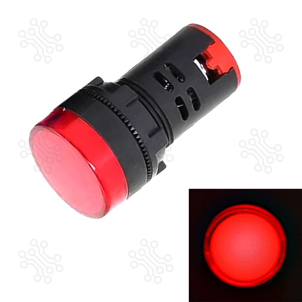 LED Signal Indicator Light Lamp Red 220V in Bangladesh