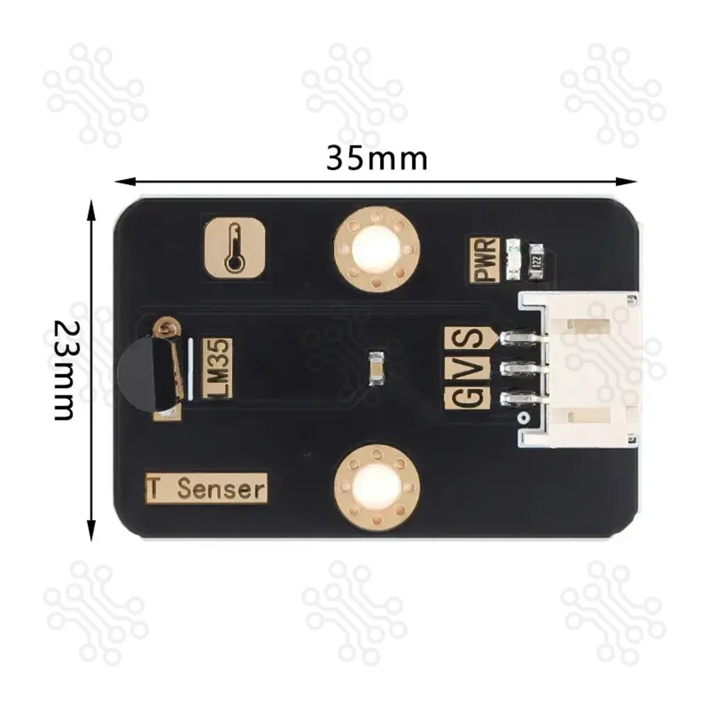LM35 Temperature Sensor Module Board in Bangladesh