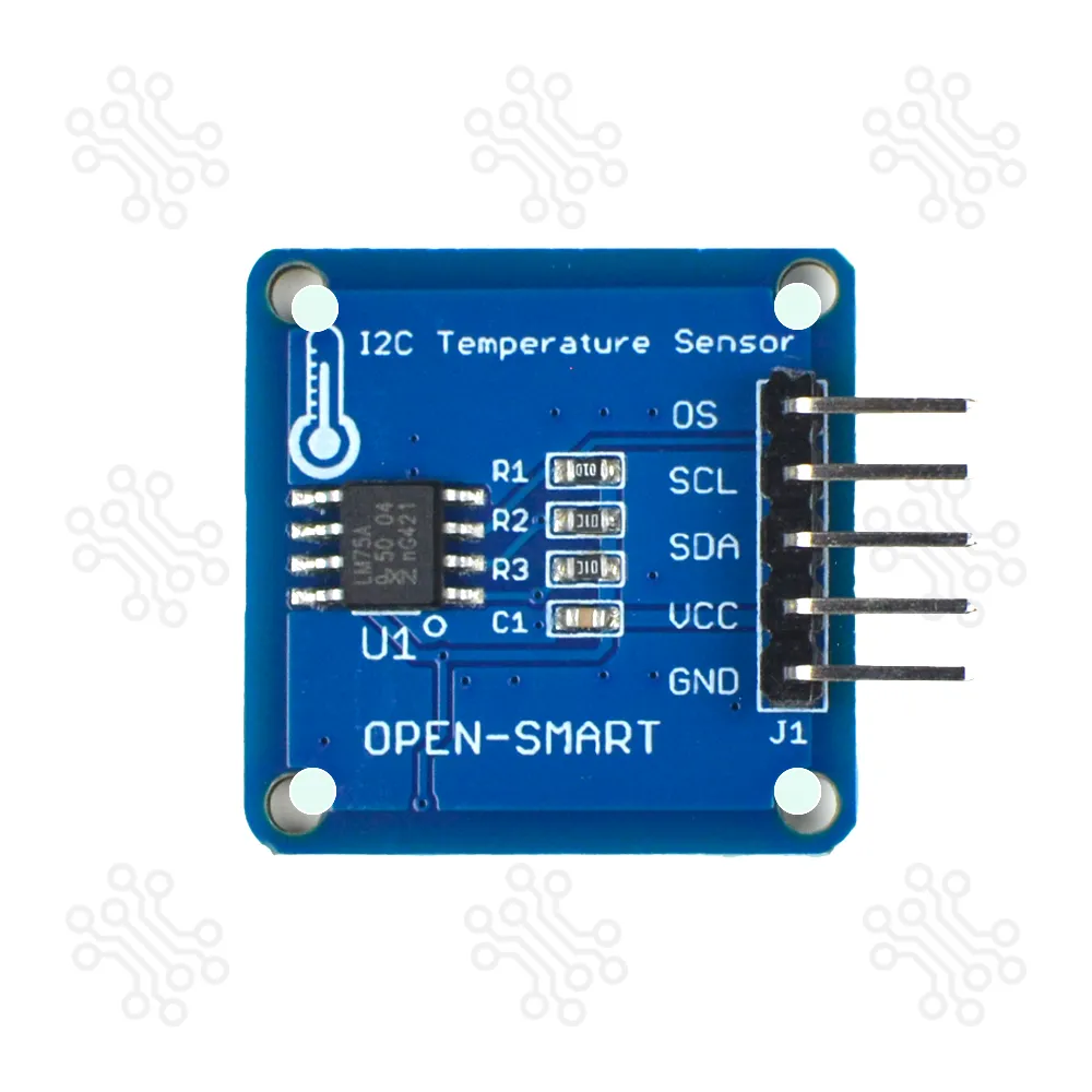 LM75A I2C High Accuracy Digital Temperature Sensor Module in Bangladesh