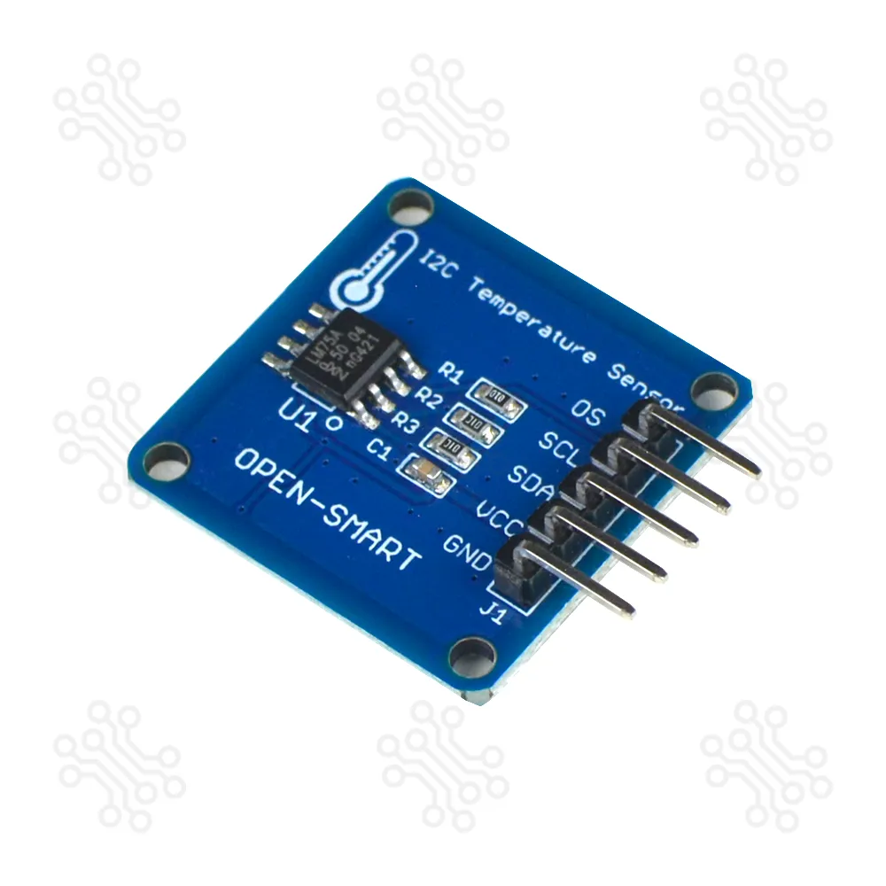 LM75A I2C High Accuracy Digital Temperature Sensor Module in Bangladesh
