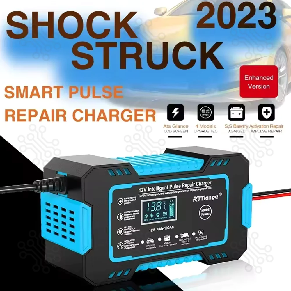 Vehicle Battery Charger Pulse Repair 12V 6A in Bangladesh