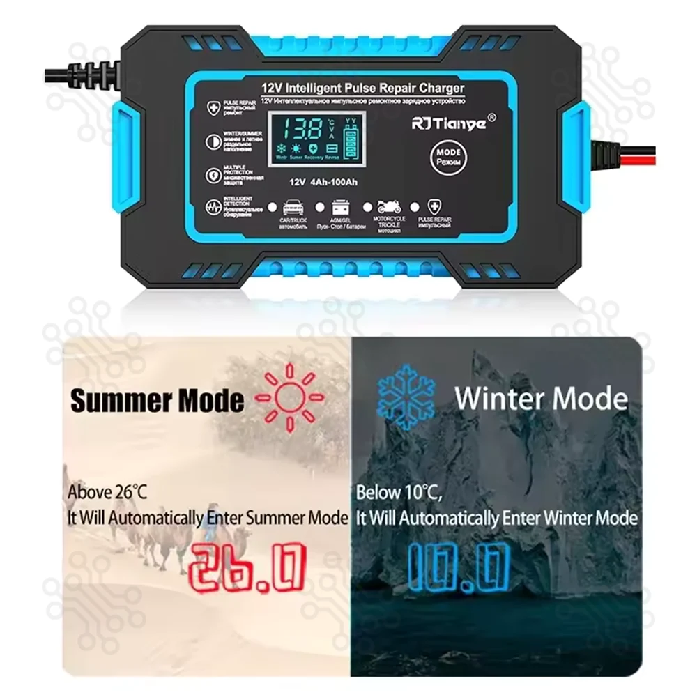 Vehicle Battery Charger Pulse Repair 12V 6A in Bangladesh