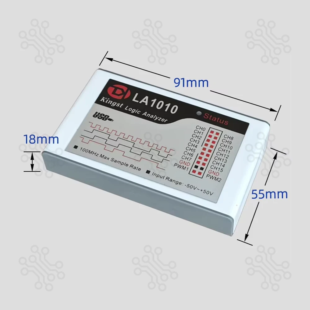 Logic Analyzer LA1010 16 Channel 100MHz Sampling Rate in Bangladesh