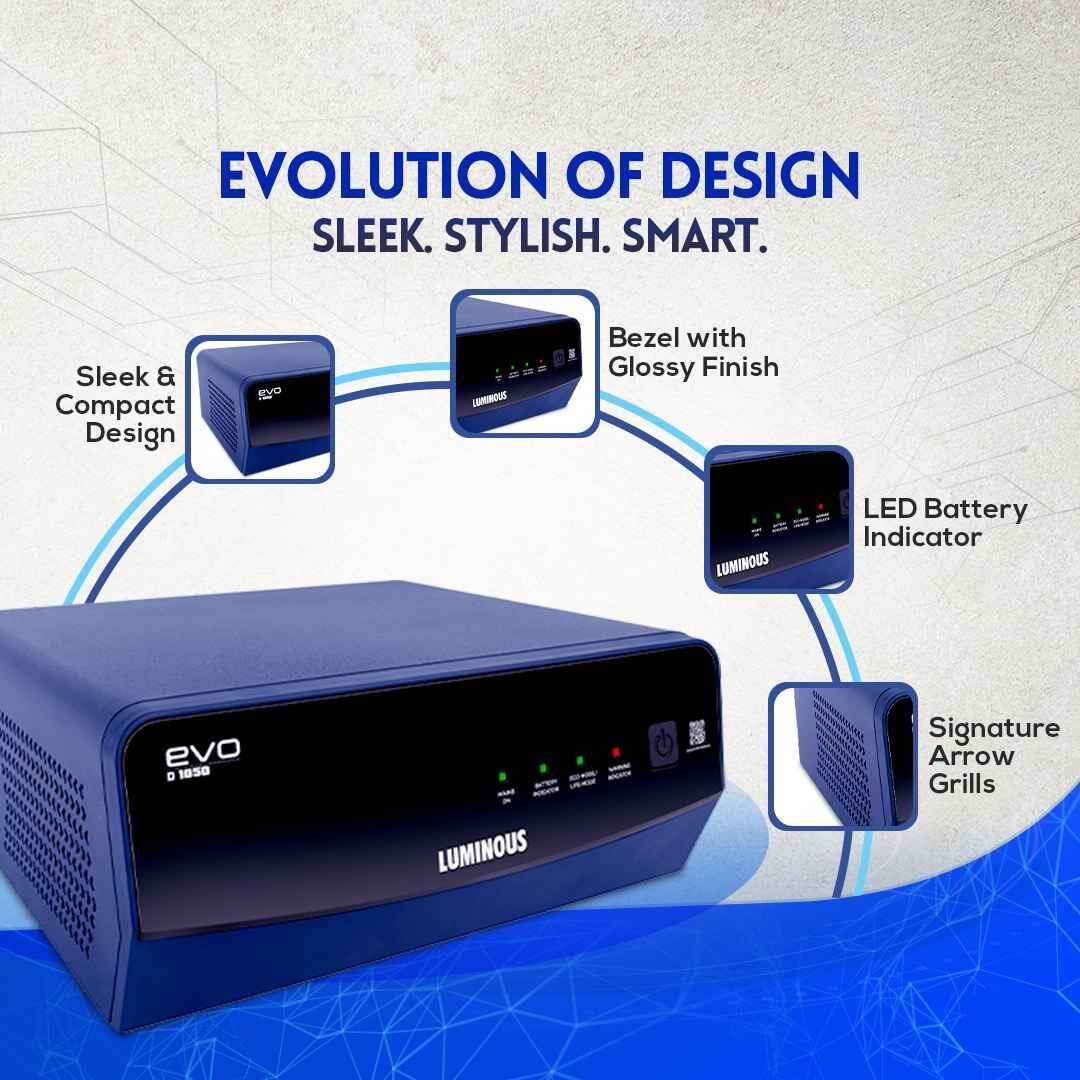 Luminous EVO D 1050 12V IPS UPS Inverter in Bangladesh