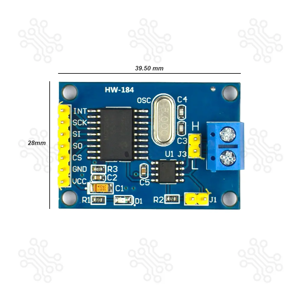 MCP2515 CAN Bus Module TJA1050 Receiver SPI Module in Bangladesh