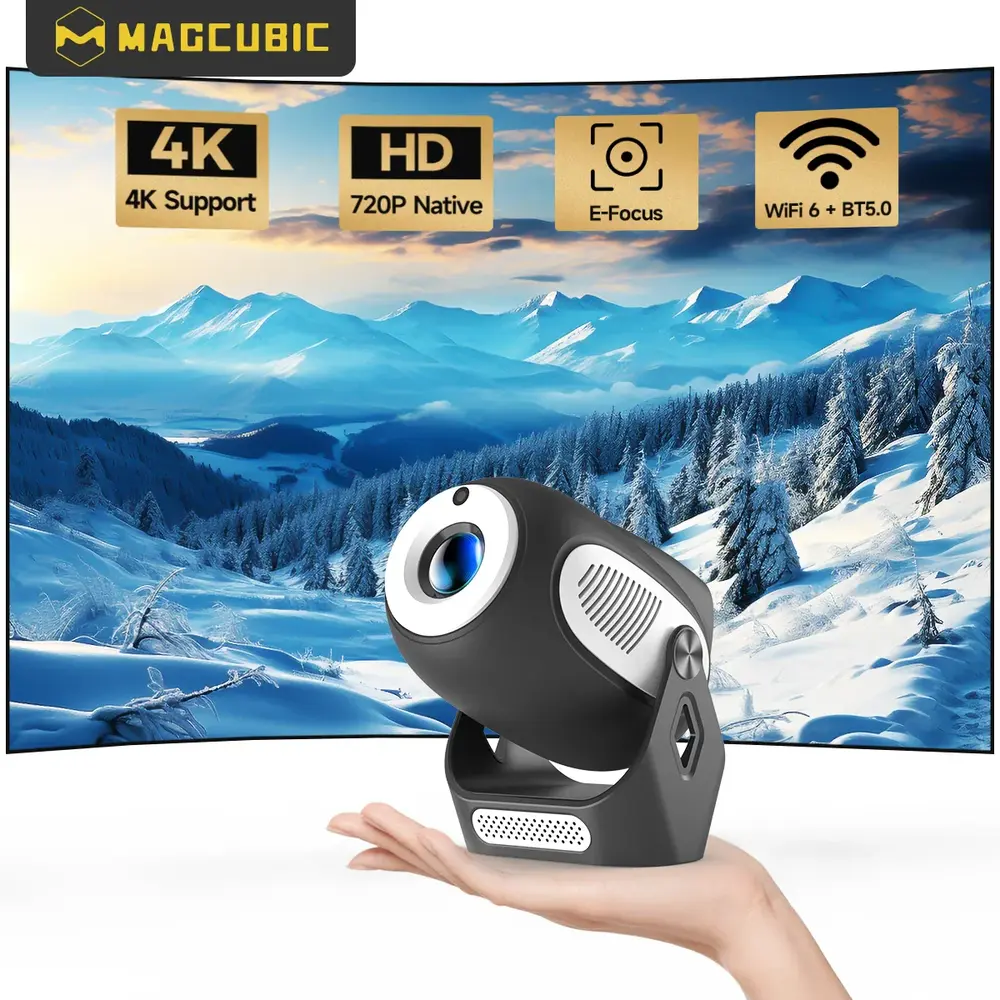 Magcubic HY300X 4K HD Electronic Focus Android Wifi Smart Projector in Bangladesh