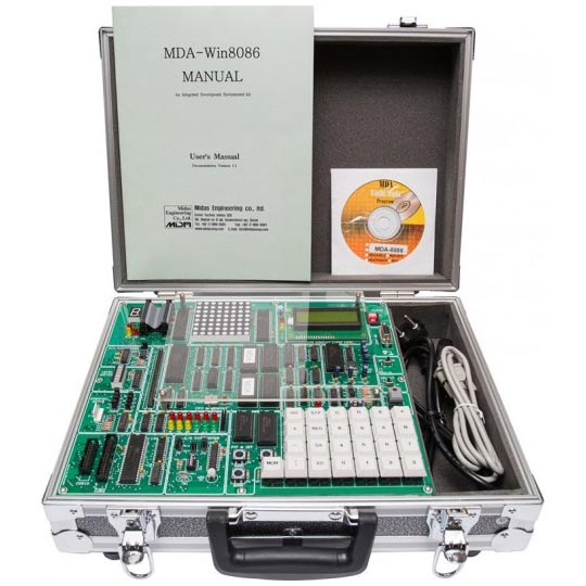 8086 Microprocessor Trainer Kit MDA-8086