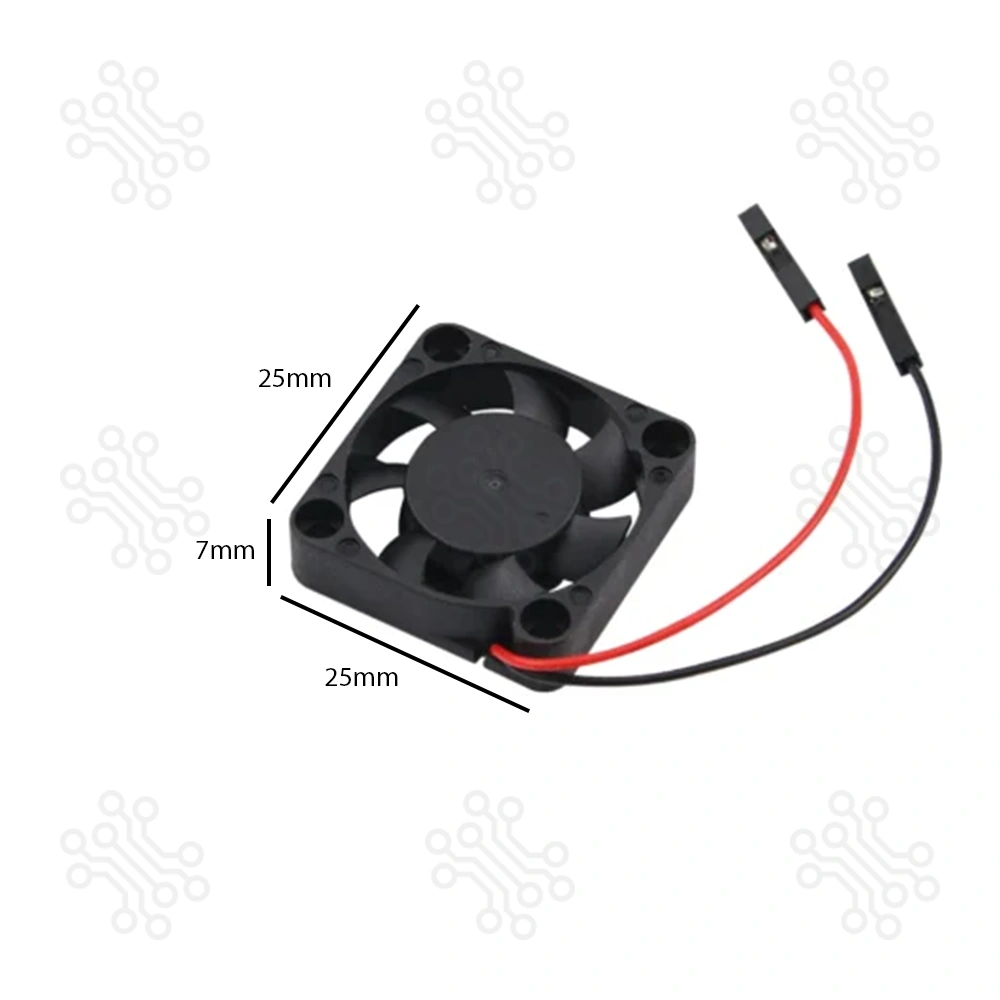 Mini Cooling Fan 5V 2507 For Raspberry Pi Case in Bangladesh