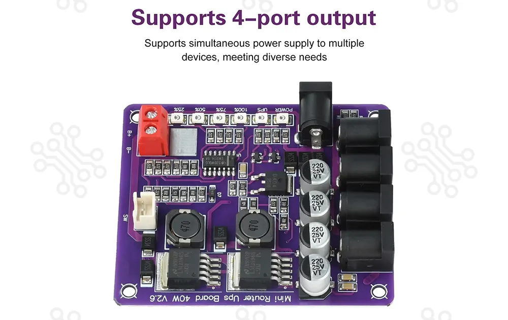 Mini UPS Router Module 40W in Bangladesh