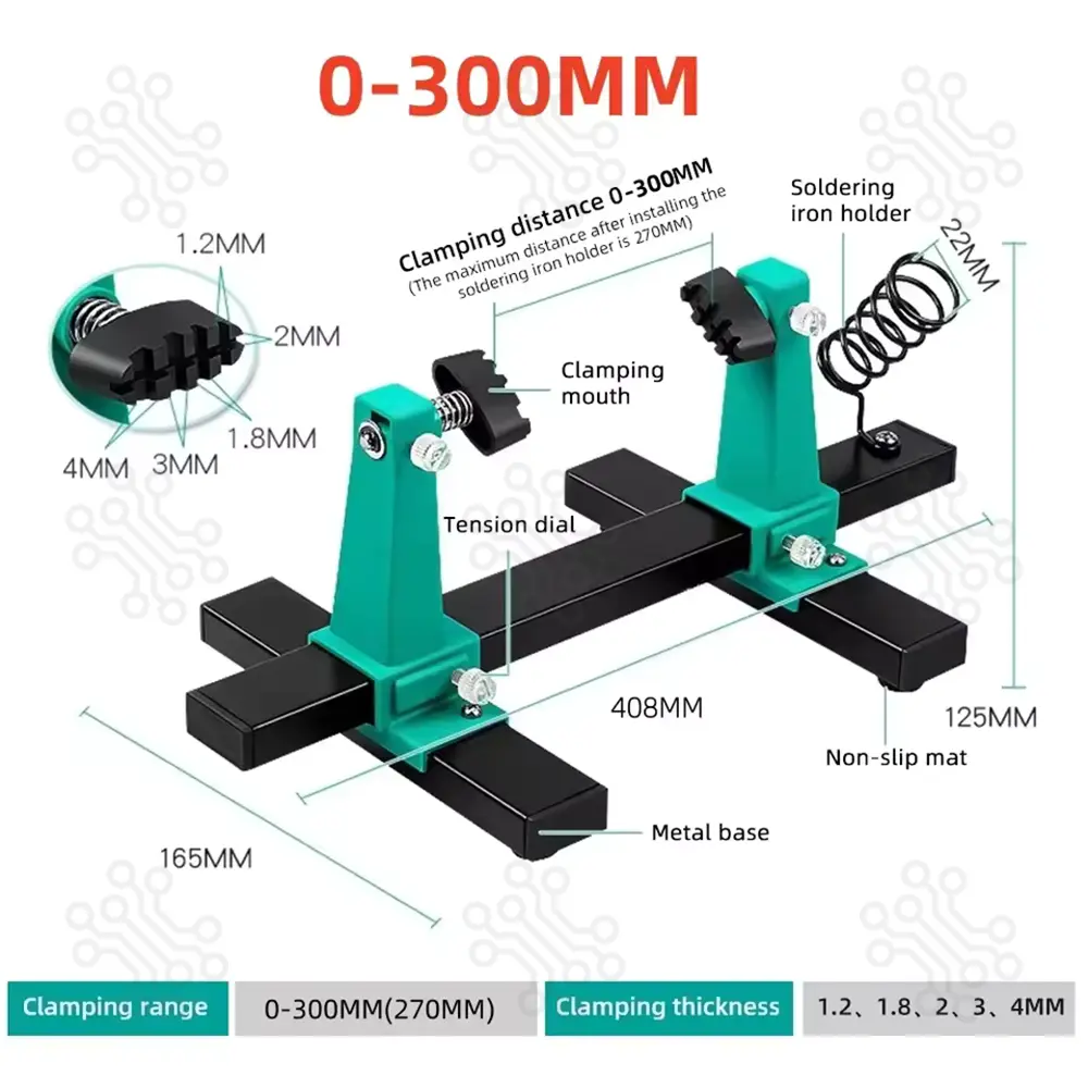 PCB Soldering Stand Clamp Tool 300MM in Bangladesh