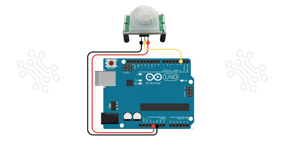 PIR-Motion-Sensor-Module-Arduino-Connection