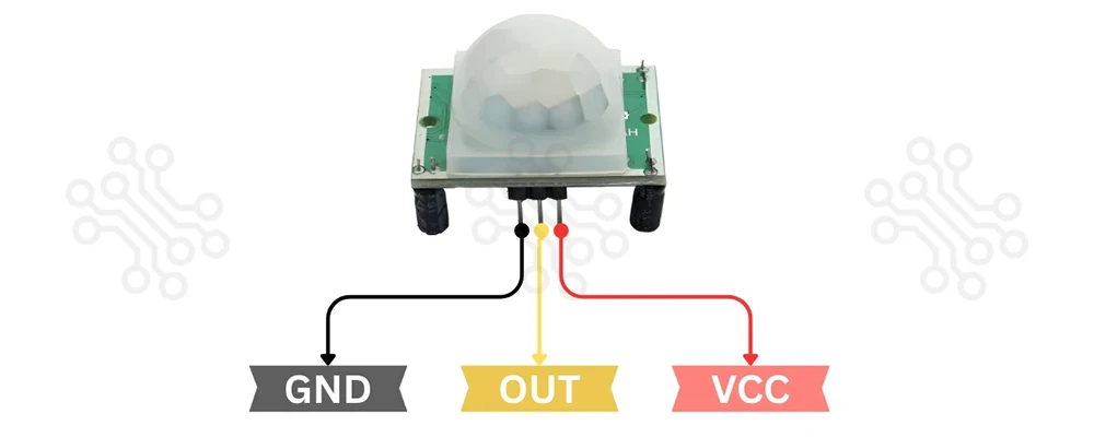 PIR-Motion-Sensor-Module-Pinout