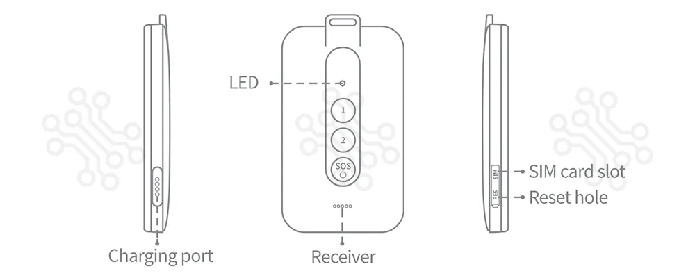 PL200 Smart 4G Personal Tracker in Bangladesh