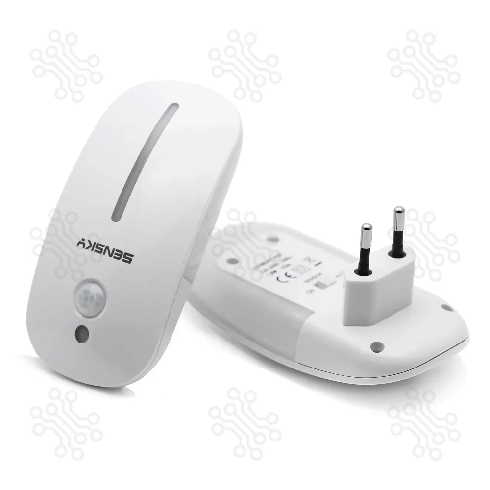 SENSKY PIR Motion Sensor LED Night Light EU PLUG in Bangladesh