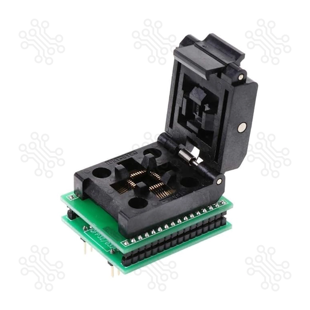 SMD Zif Socket 32 Pin QFP32 Adapter