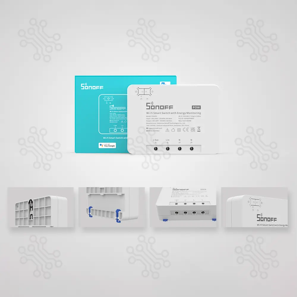 SONOFF POWR3 High Power Smart Switch in Bangladesh