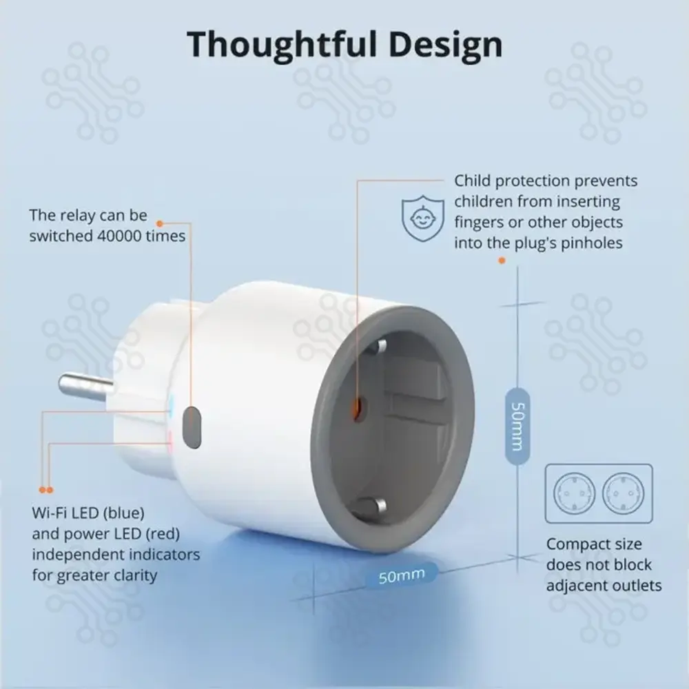 SONOFF S60ZB TPF iPlug Zigbee Smart Plug in Bangladesh