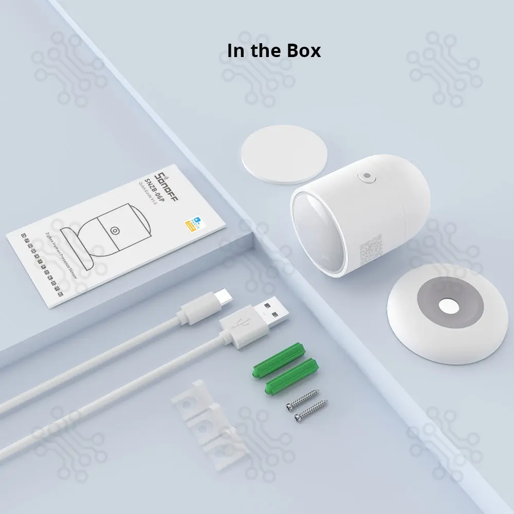 SONOFF Zigbee Human Presence Sensor SNZB 06P in Bangladesh