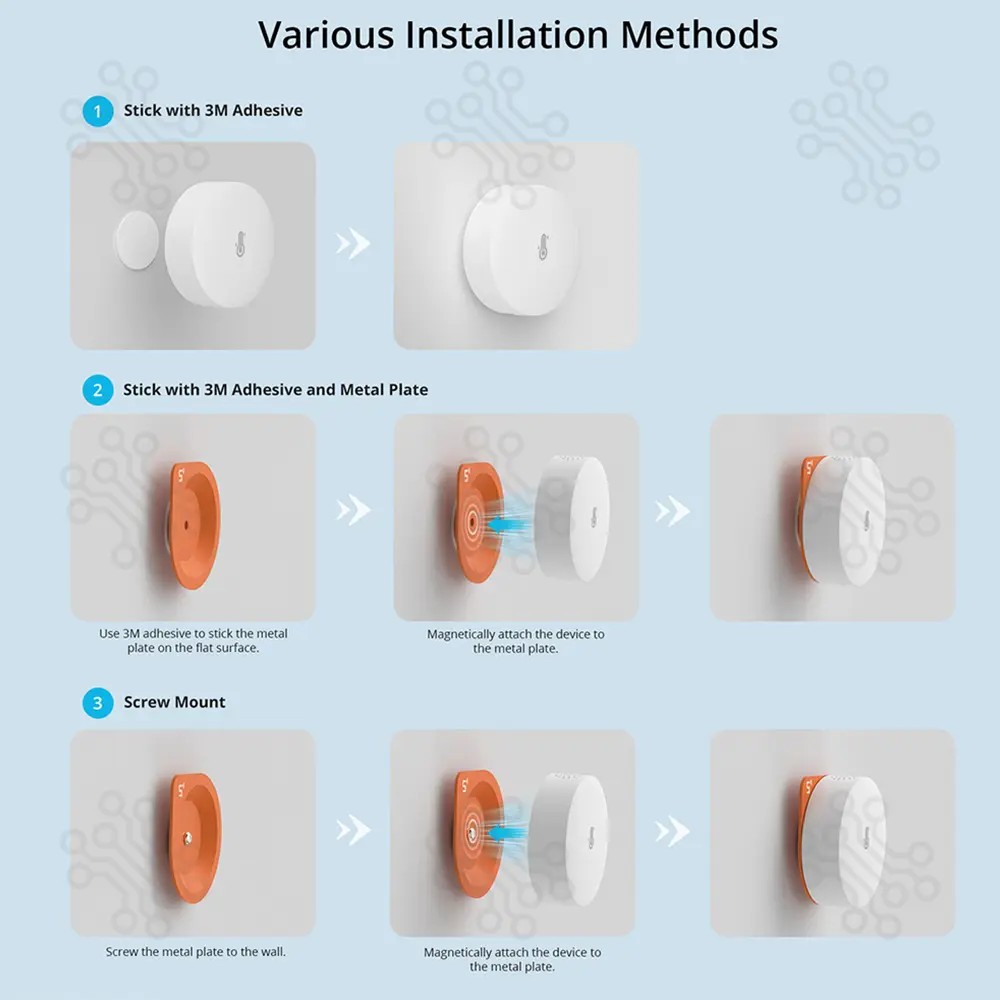 SONOFF SNZB-02P Zigbee Temperature and Humidity Sensor in Bangladesh
