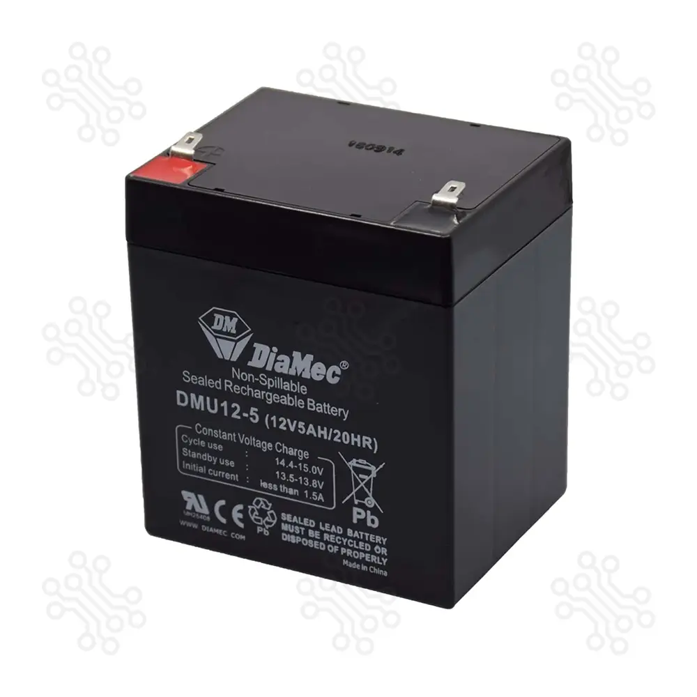 Sealed Lead Acid Battery Rechargeable UNICOL 12V 5AH in Bangladesh