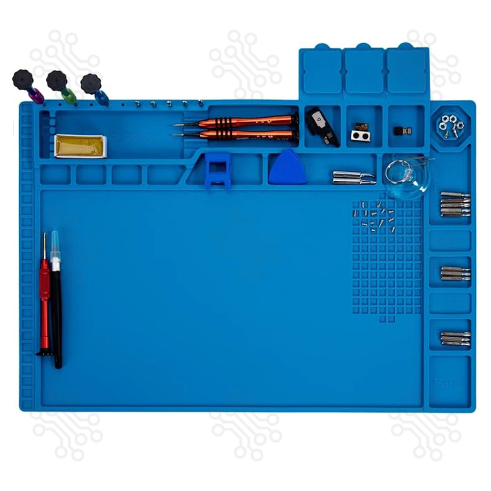 Silicone Soldering Mat Heat Insulation 450mmx300mm